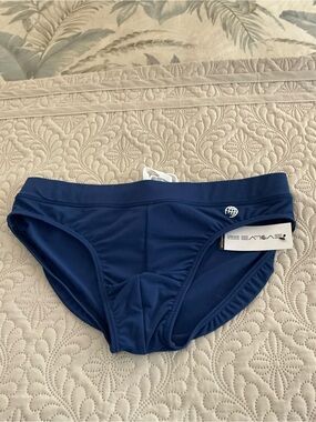 2xist Evolve Navy Blue Swim Briefs